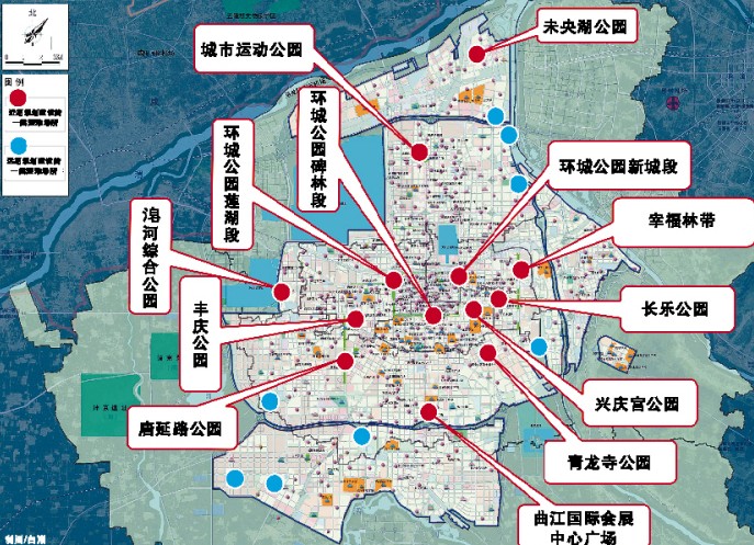 西安应急避难所分布图