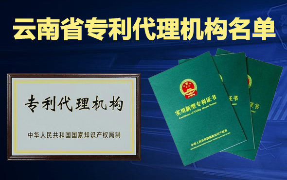 2021年国家专利局备案的正规云南省专利代理机构名单(29家)