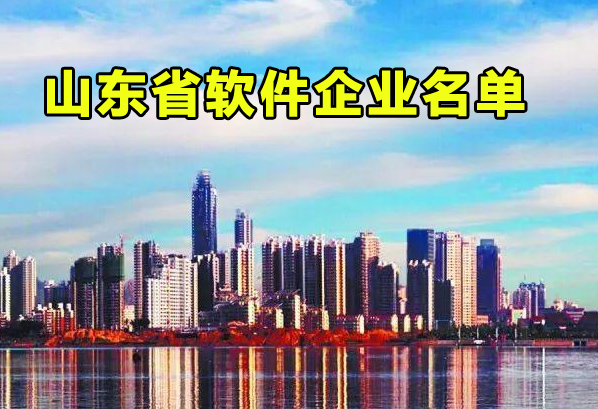 2021年山东省第8批软件企业评估名单公布（23家）